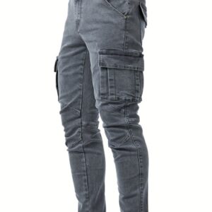 Shanxi Stretchy Slim Straight Pants